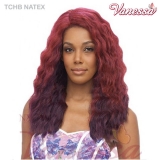 Vanessa Honey C Brazilian Human Hair Blend Lace Front Wig - TCHB NATEX